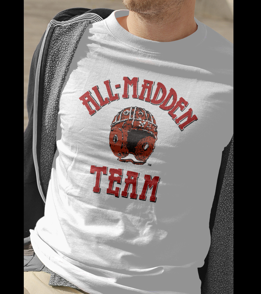 All Madden Team 1992 Old School Football Video T-Shirt