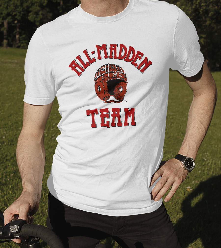 All Madden Team 1992 Old School Football Video T-Shirt