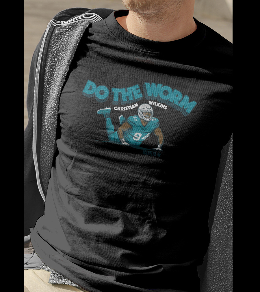 Christian Wilkins Do The Worm Football T-Shirt
