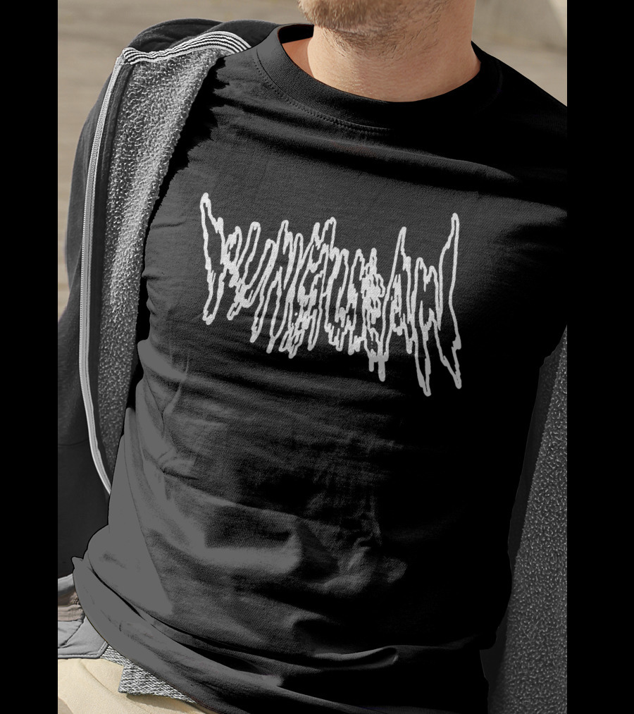 Yung Lean Distorted Text Merch T-Shirt