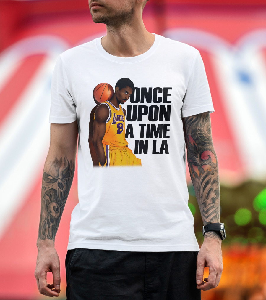Once Upon a Time in LA Lakers 8 T-Shirt