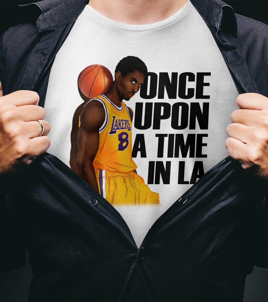 Once Upon A Time In LA Lakers 8 T-Shirt