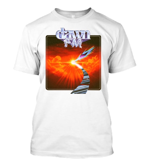 Dawn FM Album Cover Retro Sunset Pathway T-Shirt