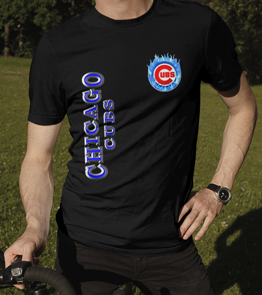 Chicago Cubs Cubs Flame T-Shirt