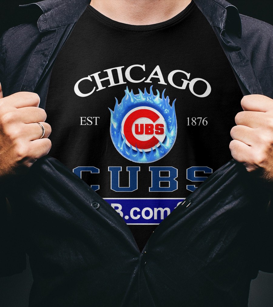 Chicago Cubs Est 1876 Mlb.com T-Shirt