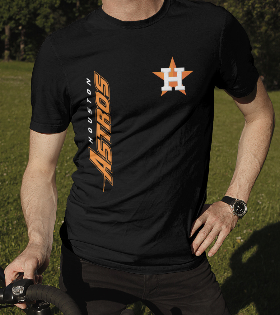 Houston Astros Mlb Team Logo H Star T-Shirt