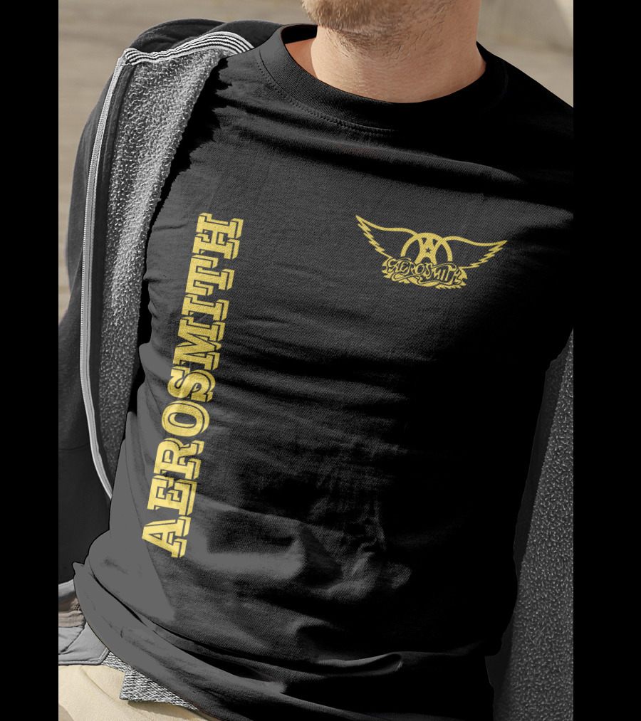 Aerosmith Winged Logo Bold T-Shirt