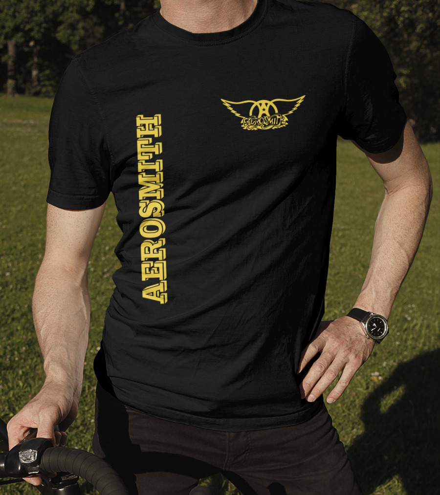 Aerosmith Winged Logo Bold T-Shirt