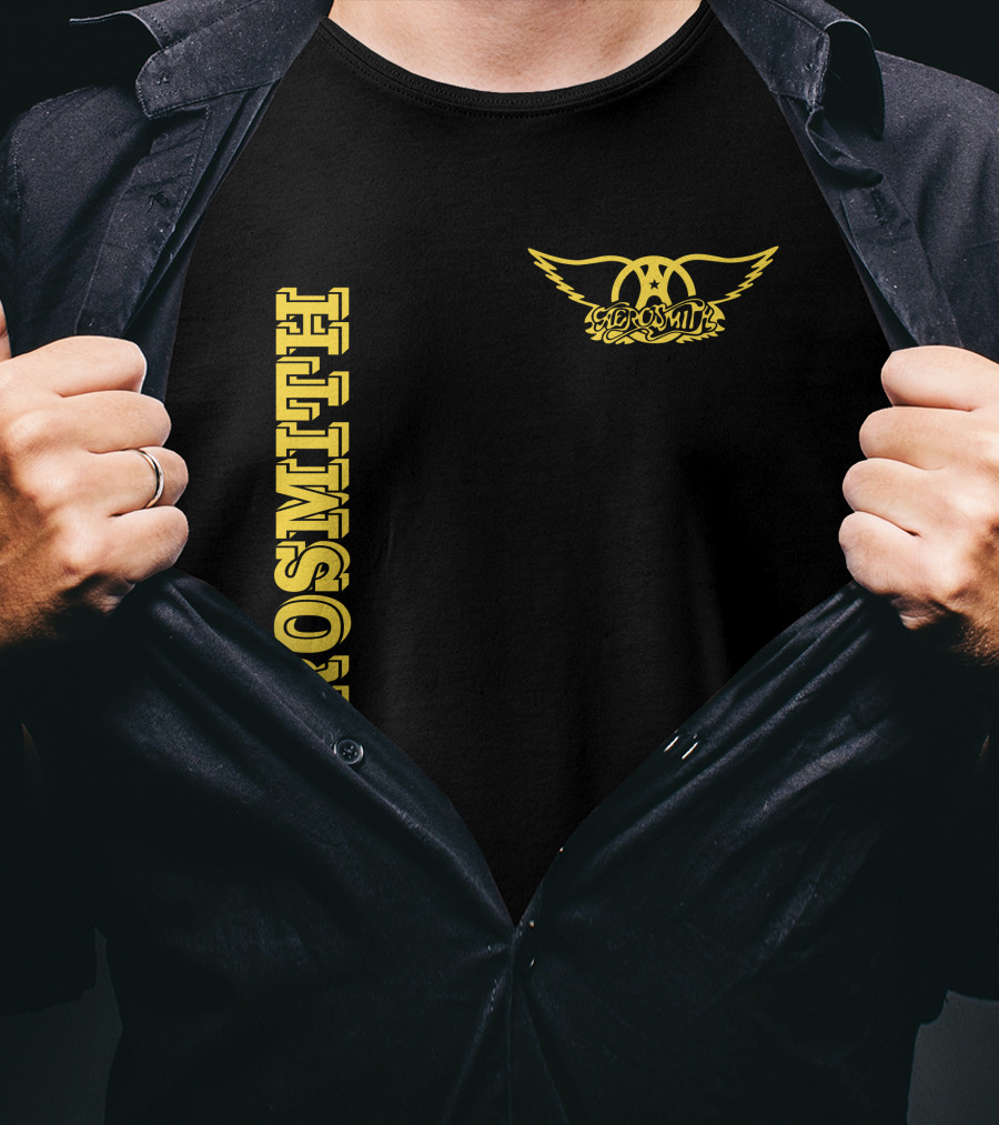 Aerosmith Winged Logo Bold T-Shirt