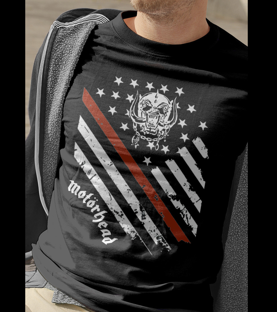Motorhead Warpig Stars And Stripes T-Shirt