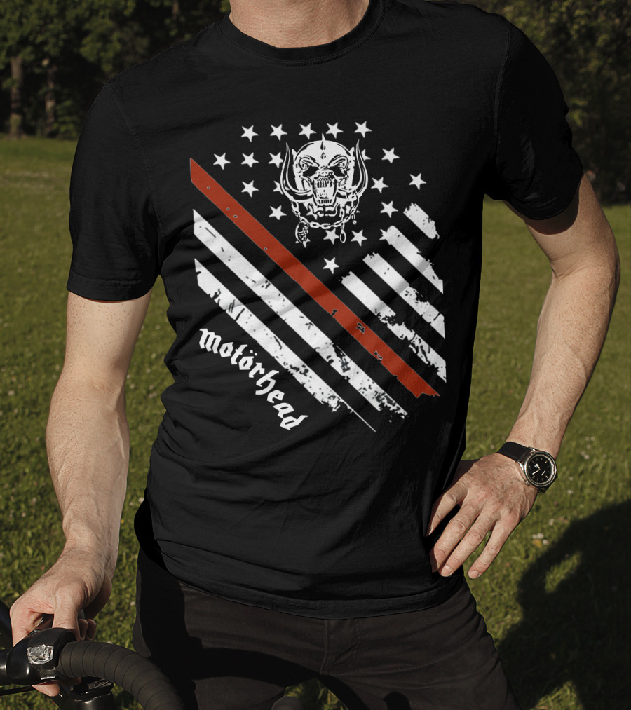 Motorhead Warpig Stars And Stripes T-Shirt