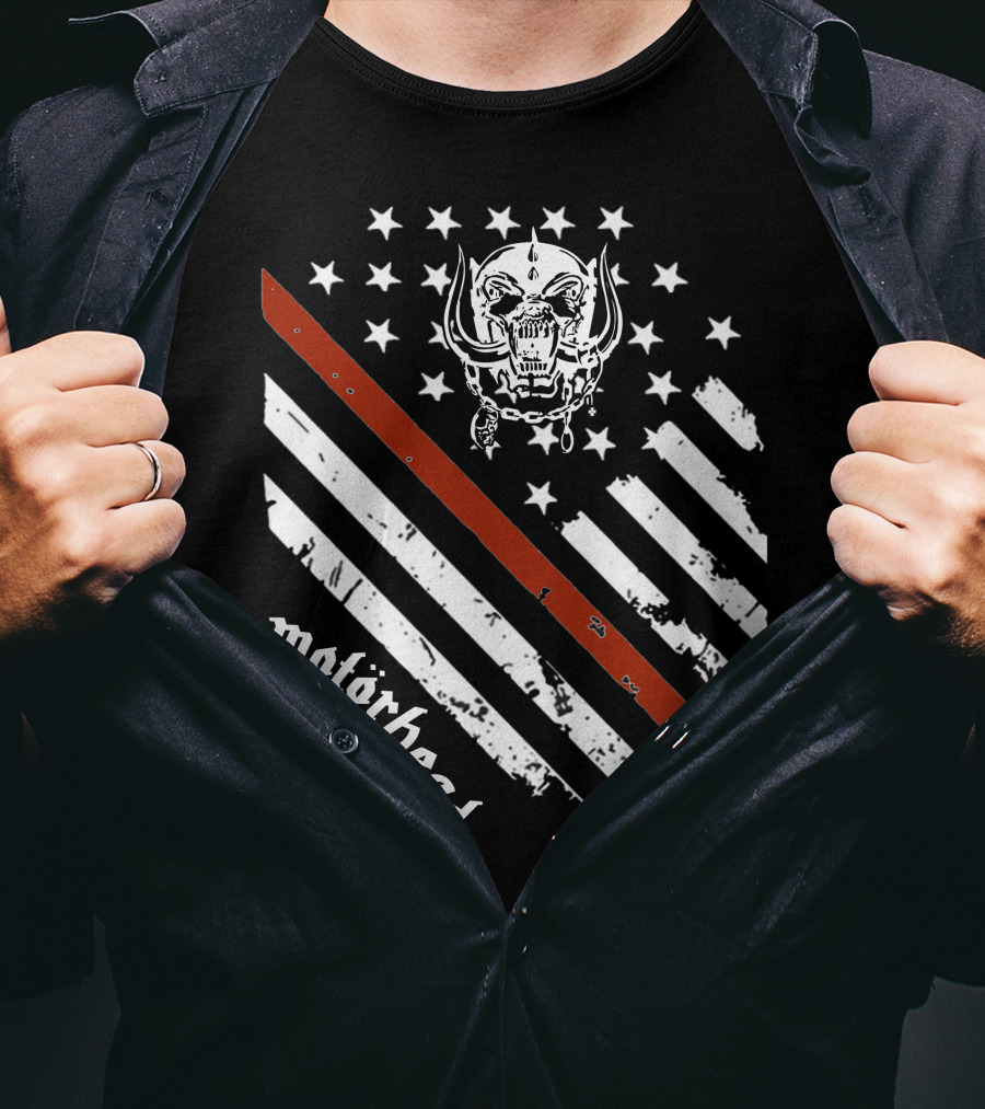Motorhead Warpig Stars And Stripes T-Shirt