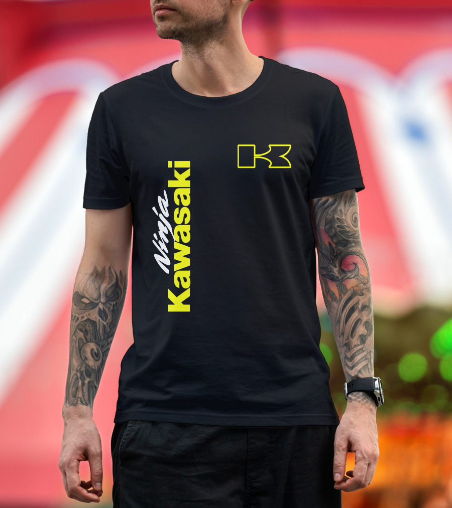 Kawasaki Ninja 02 Racing Style T-Shirt