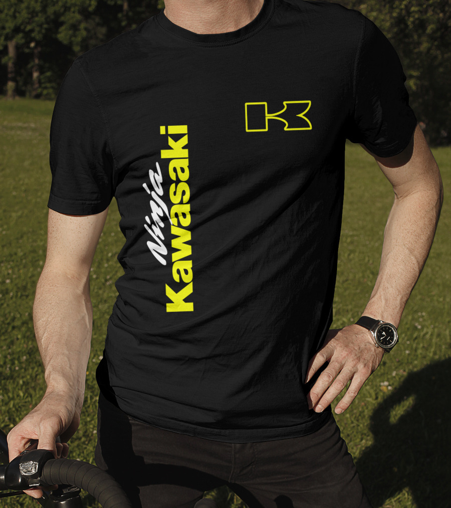 Kawasaki Ninja 02 Racing Style T-Shirt