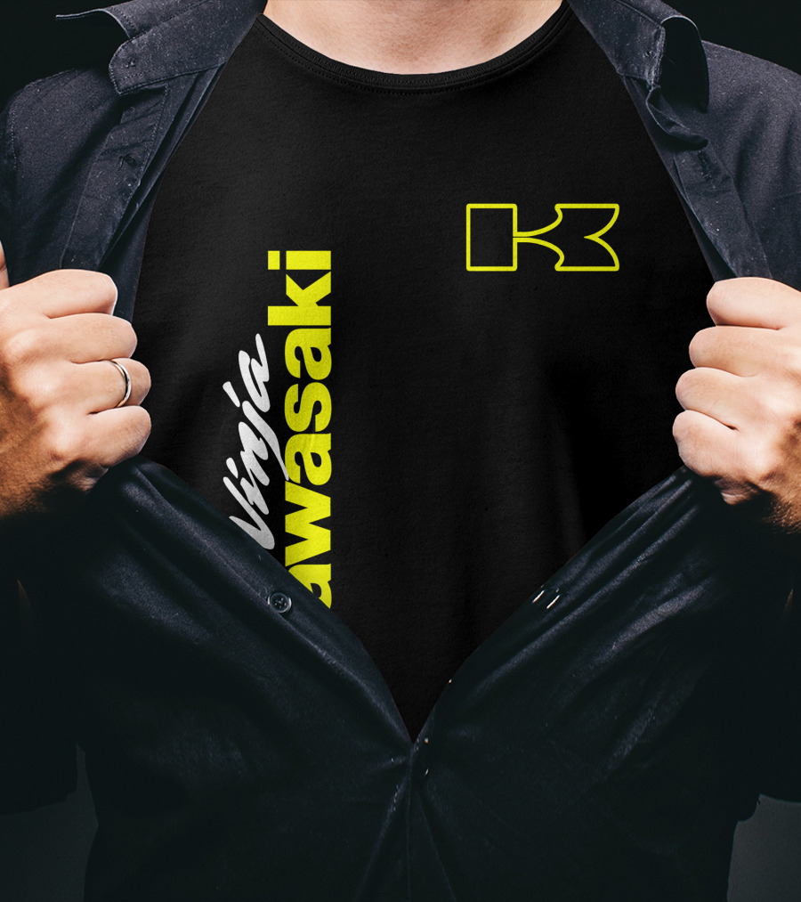 Kawasaki Ninja 02 Racing Style T-Shirt