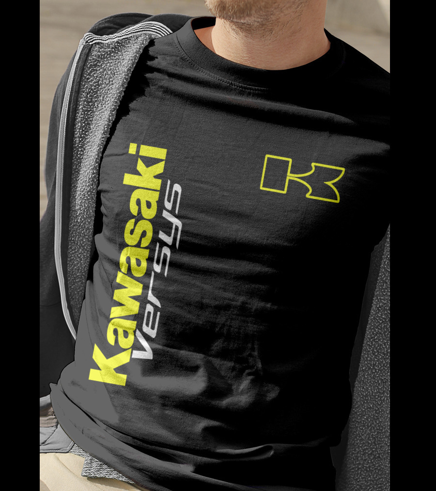Kawasaki Versys 1 Yellow K T-Shirt