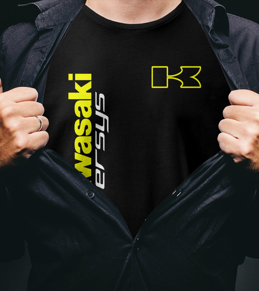 Kawasaki Versys 1 Yellow K T-Shirt