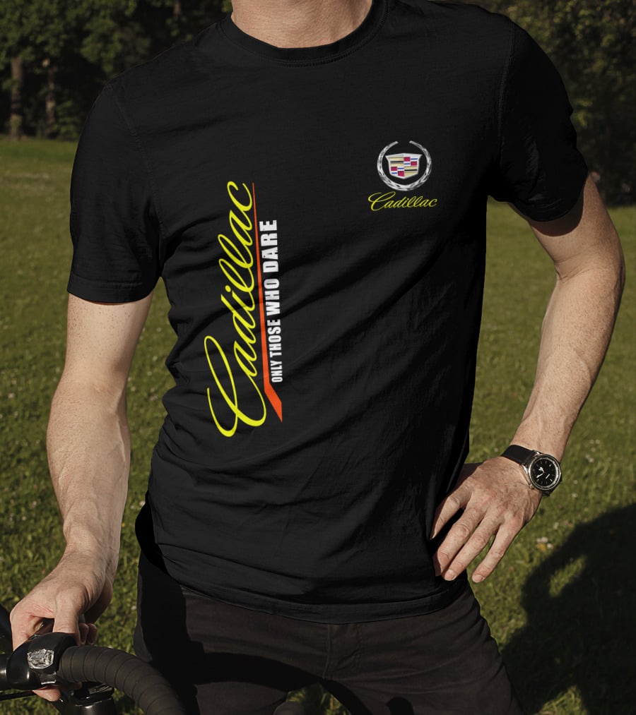 Cadillac Only Those Who Dare Logo T-Shirt