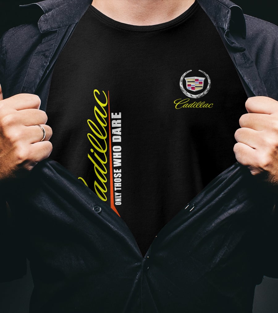Cadillac Only Those Who Dare Logo T-Shirt