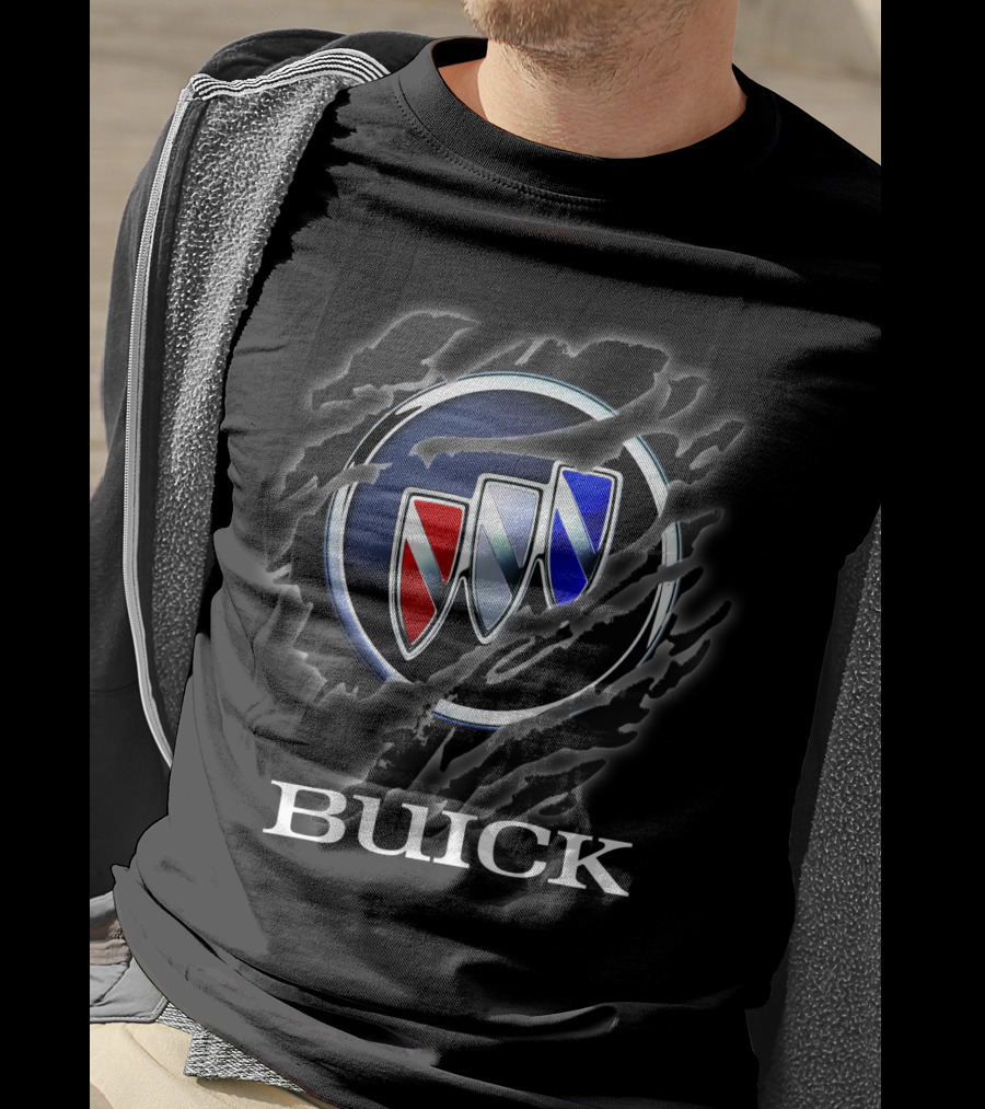 Buick Logo With Scratch Mark T-Shirt