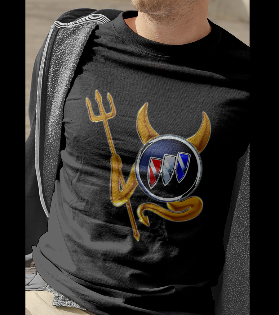 Buick Devil Horns Emblem Trident T-Shirt