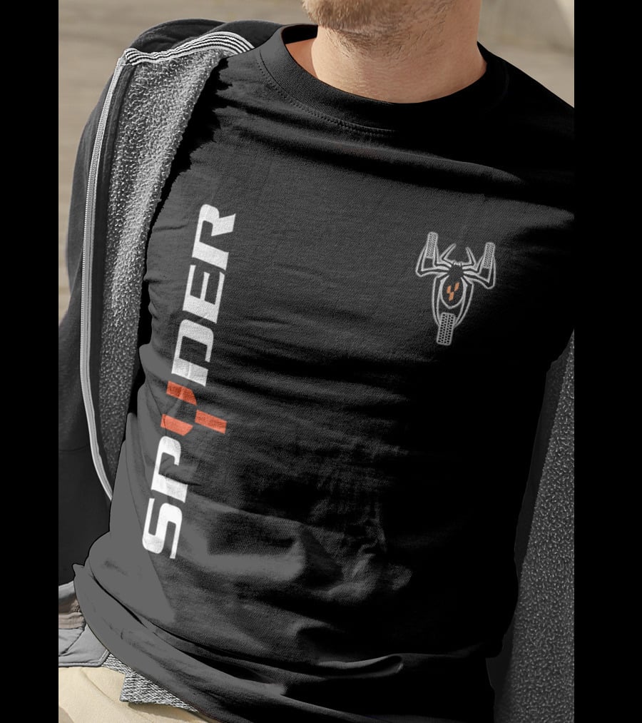 Spyder Logo With Stylized Spider T-Shirt