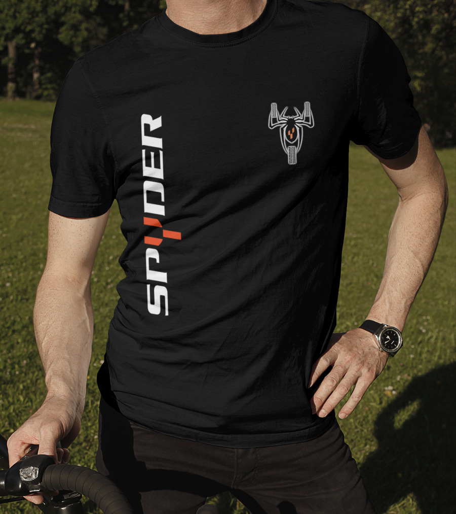 Spyder Logo With Stylized Spider T-Shirt