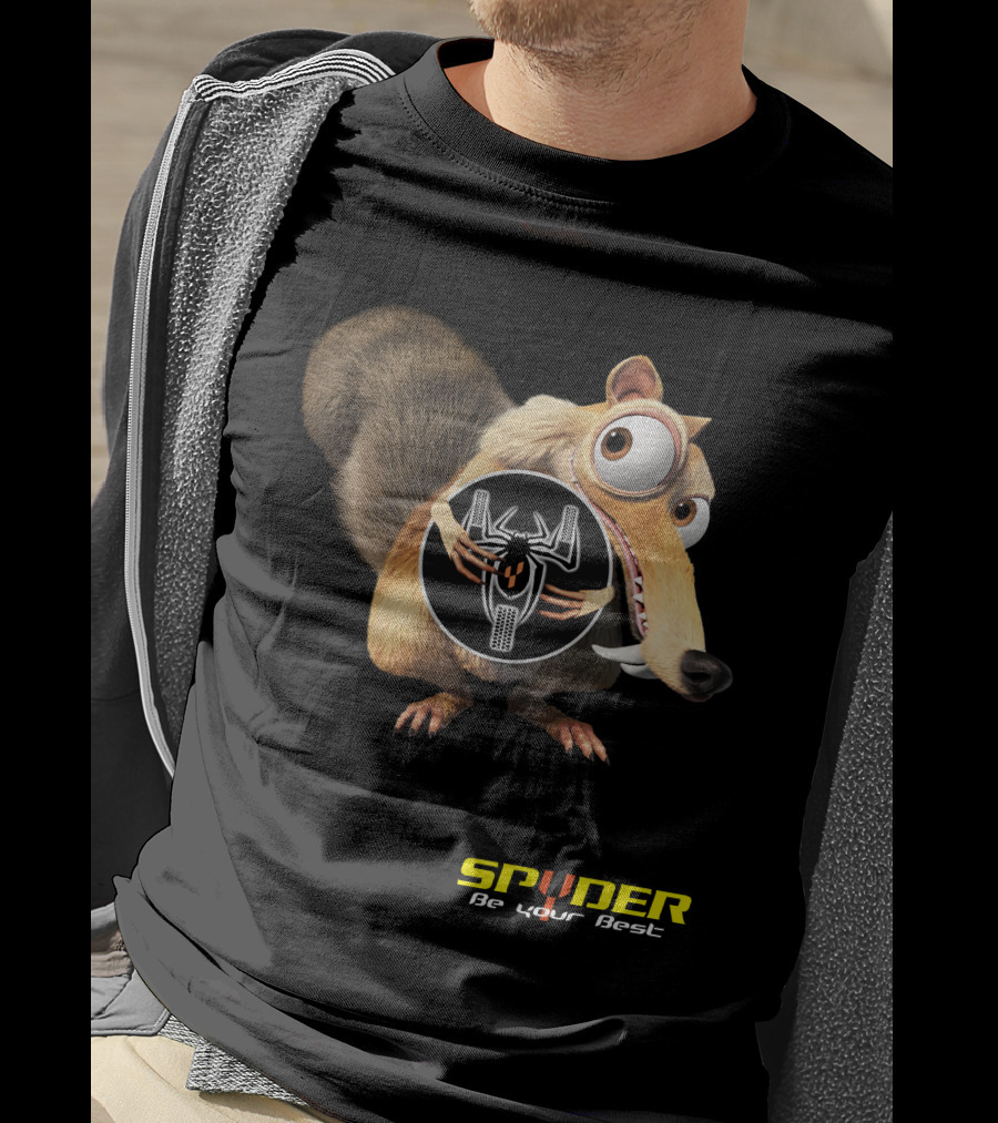 Spyder Be Your Best Ice Age Character T-Shirt