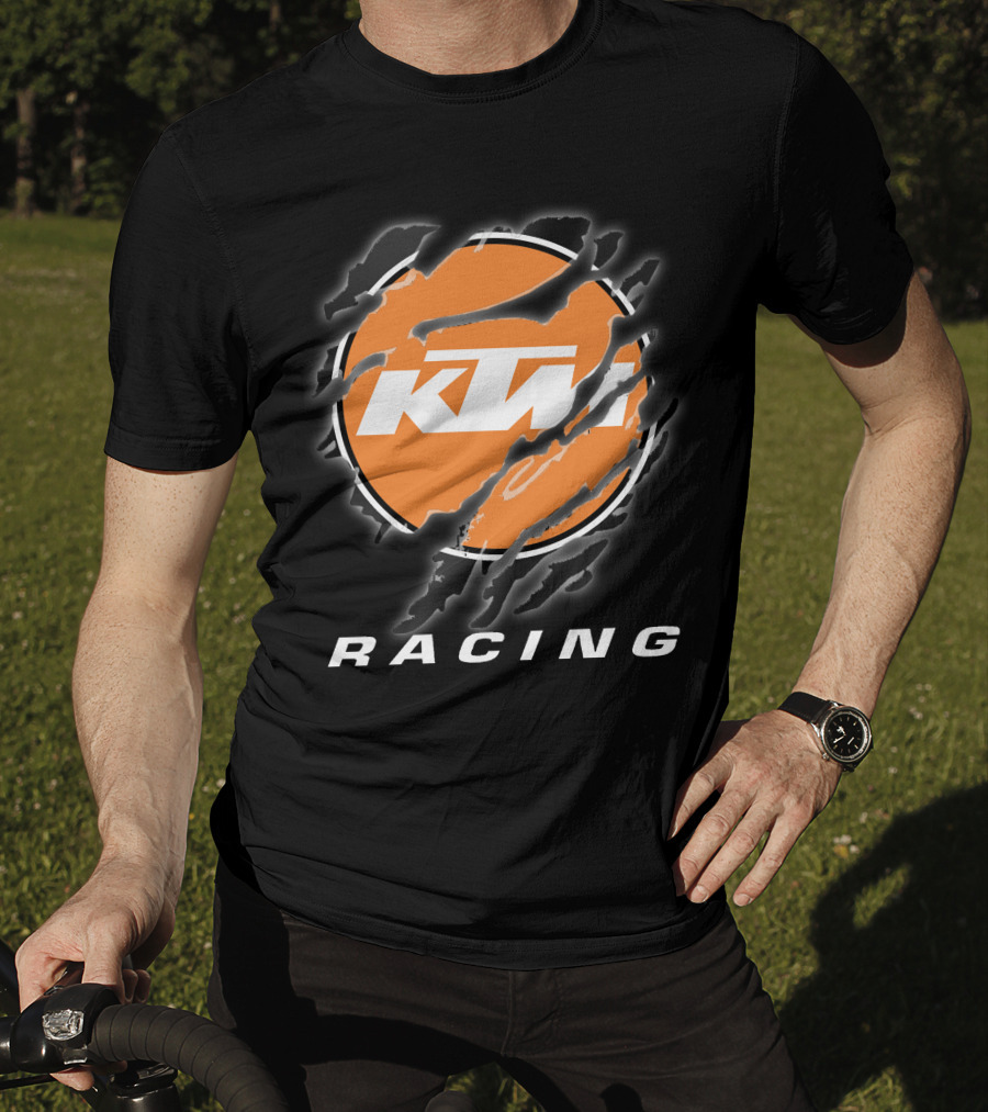 Ktm Racing 05 Shredded Orange T-Shirt