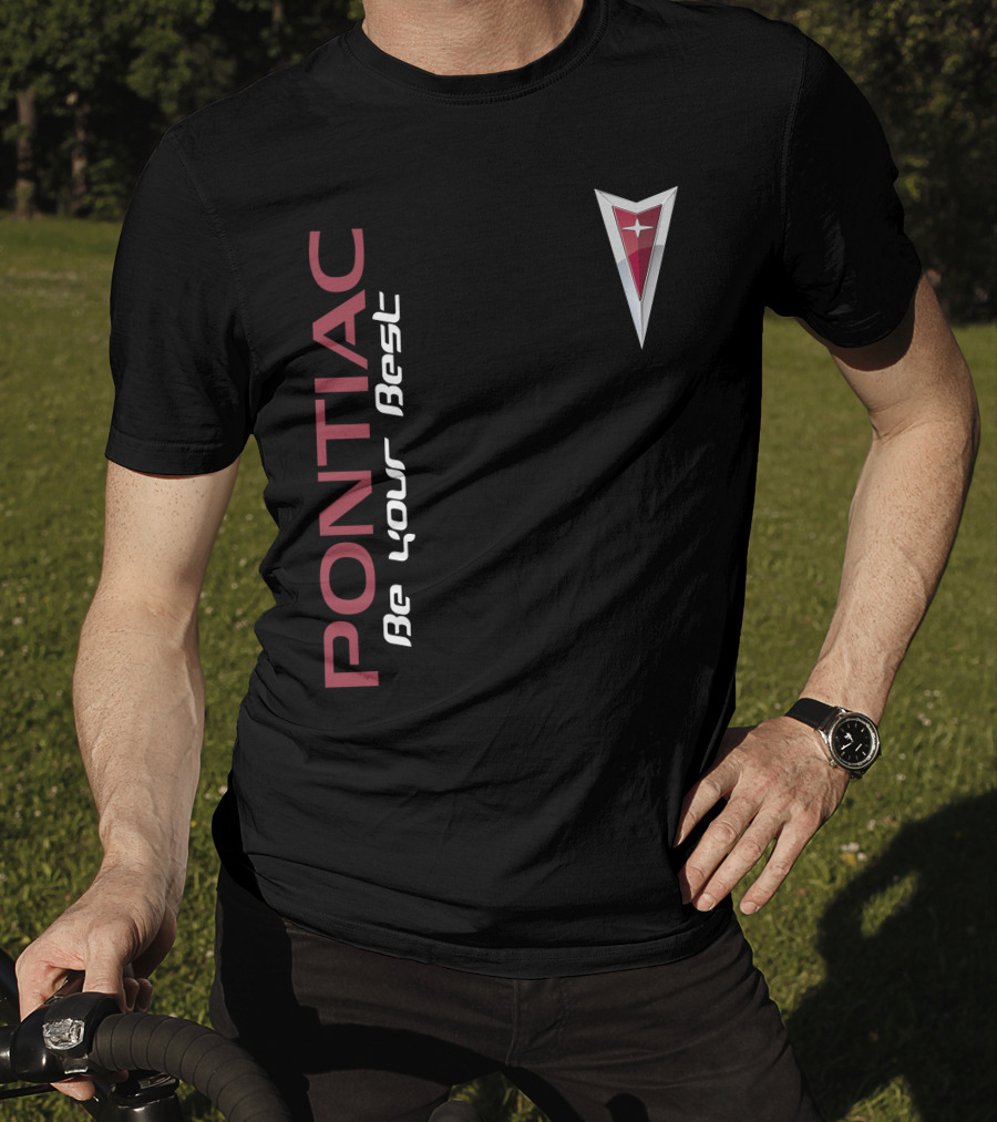 Pontiac Be Your Best Arrowhead Badge T-Shirt