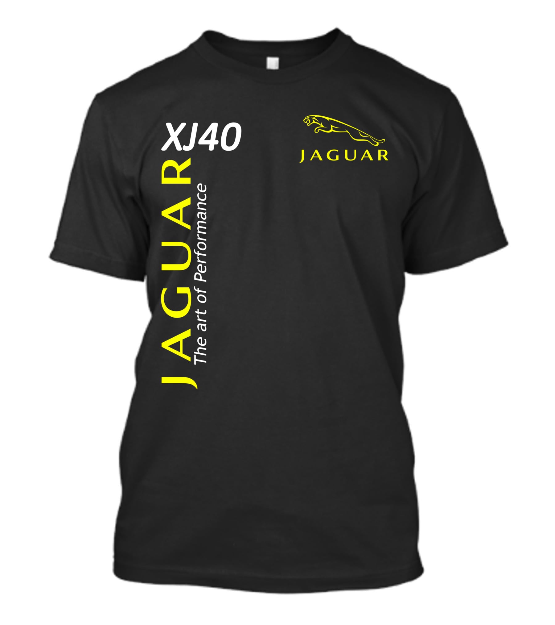 XJ40 Jaguar The Art Of Performance T-Shirt
