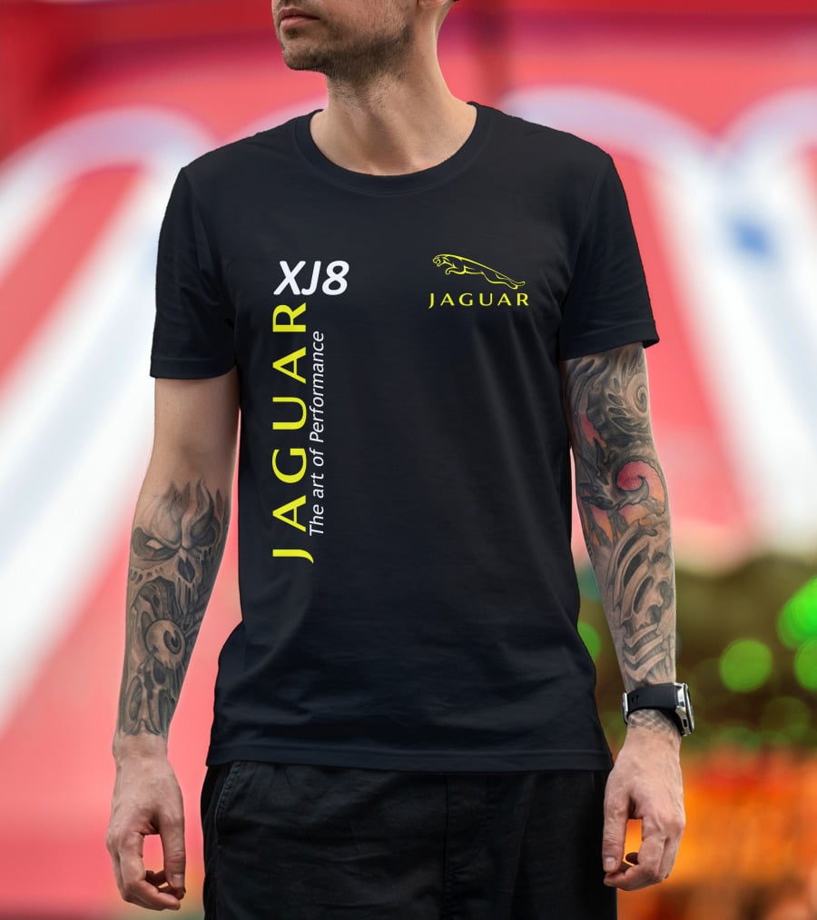 Xj8 Jaguar The Art Of Performance Jaguar T-Shirt