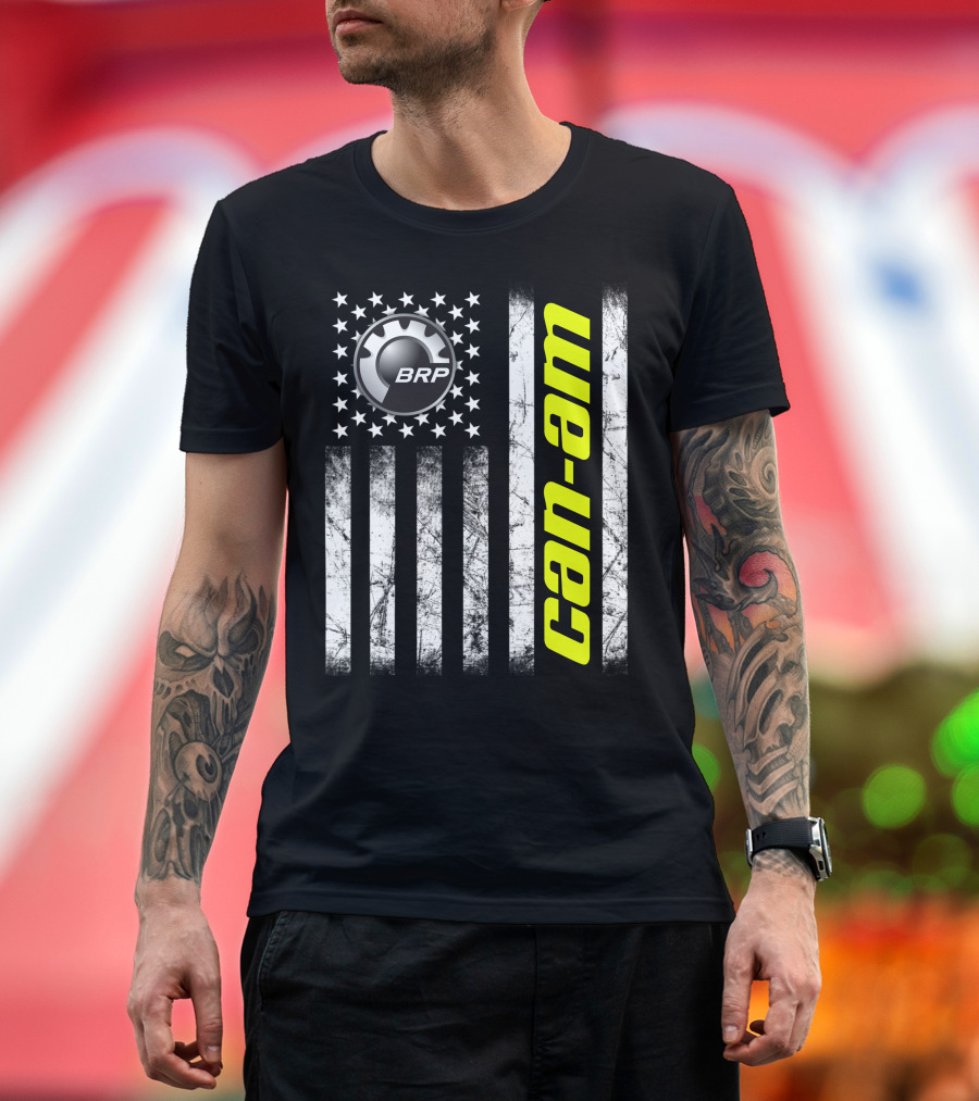 BRP Can-Am Flag T-Shirt