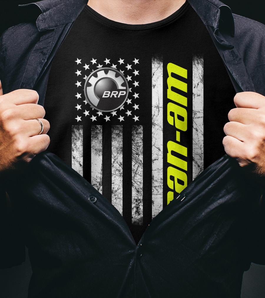 BRP Can-Am Flag T-Shirt