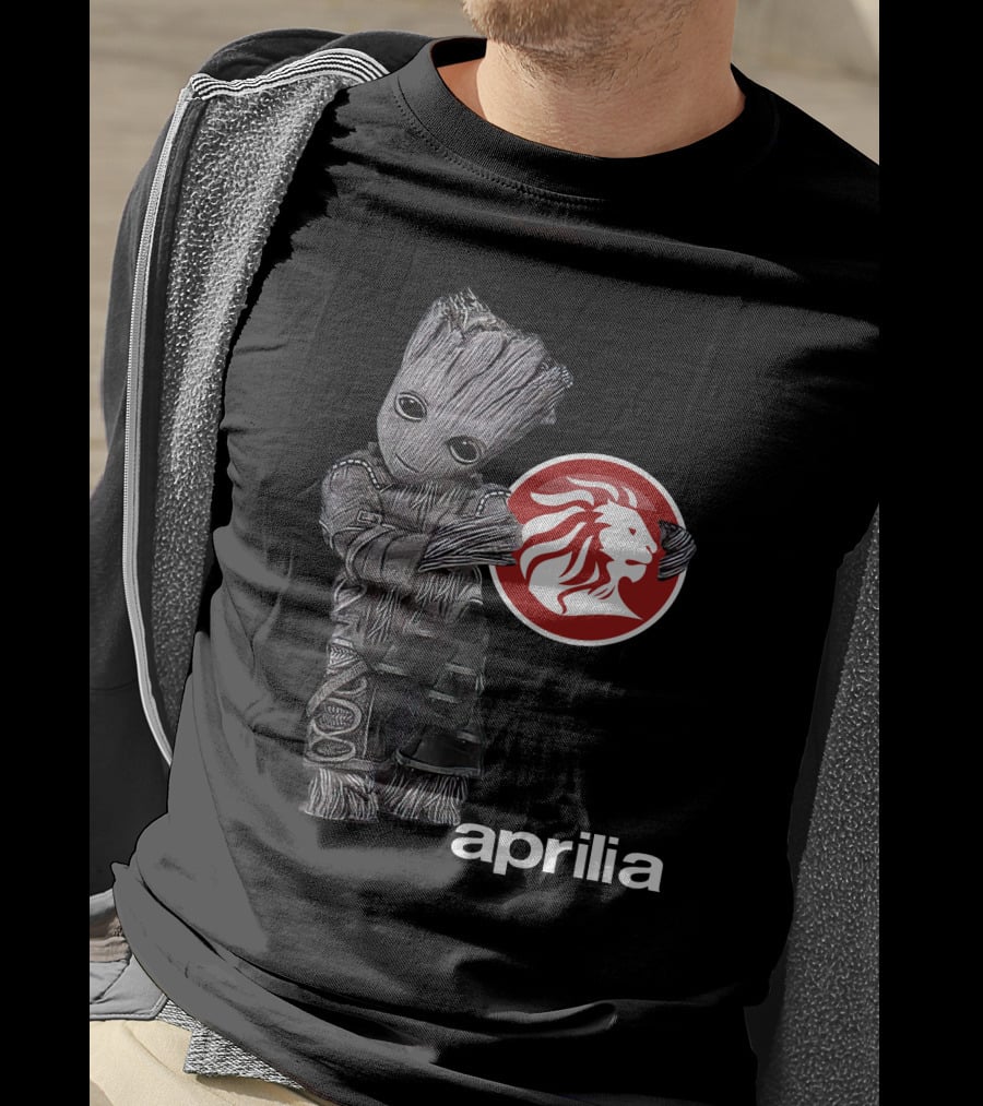 Aprilia Baby Groot Red Lion T-Shirt