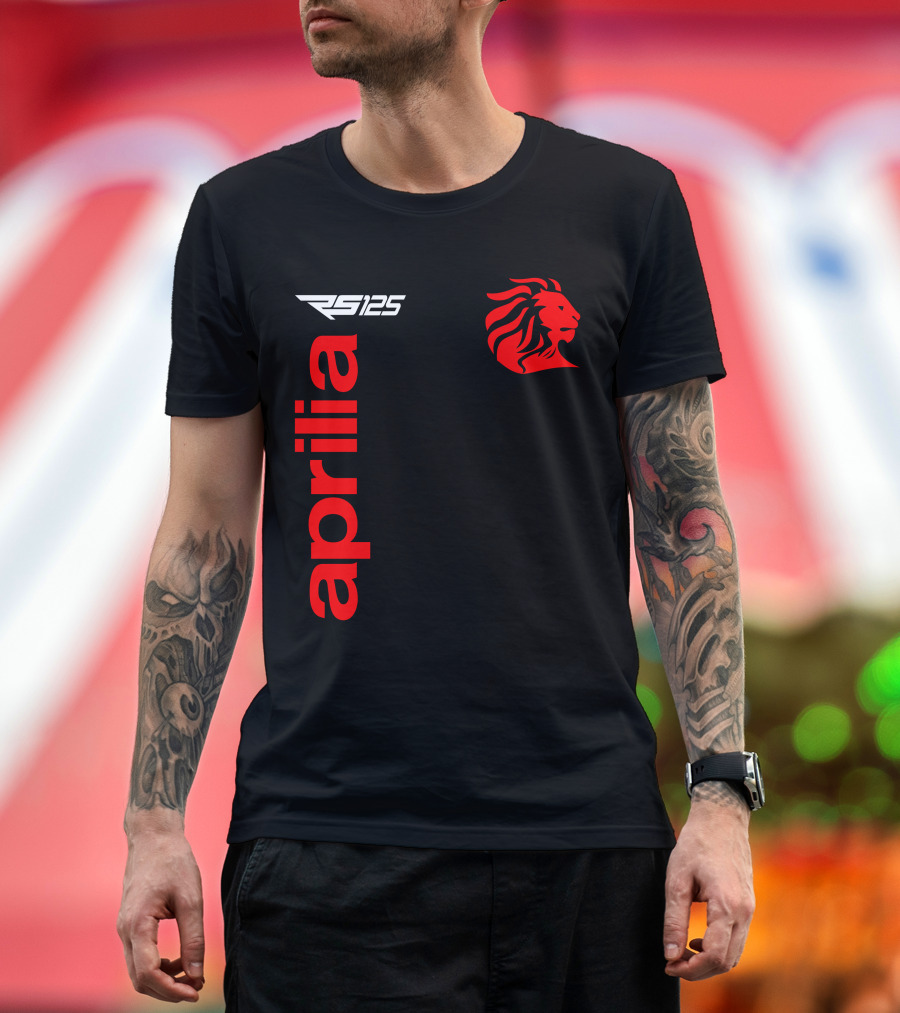 Aprilia Rs125 Red Lion T-Shirt