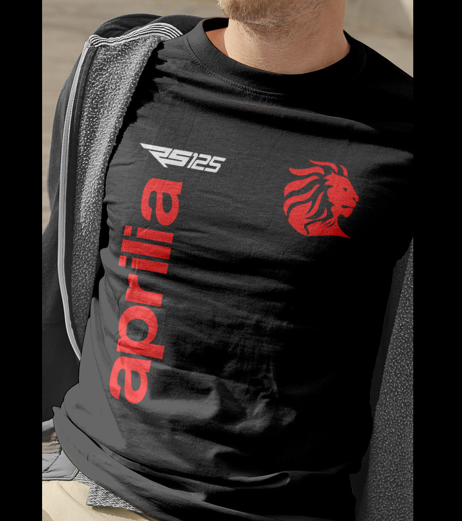 Aprilia Rs125 Red Lion T-Shirt