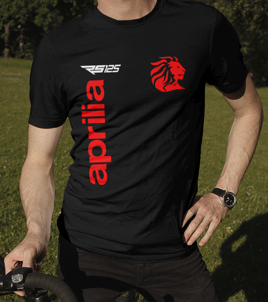 Aprilia Rs125 Red Lion T-Shirt