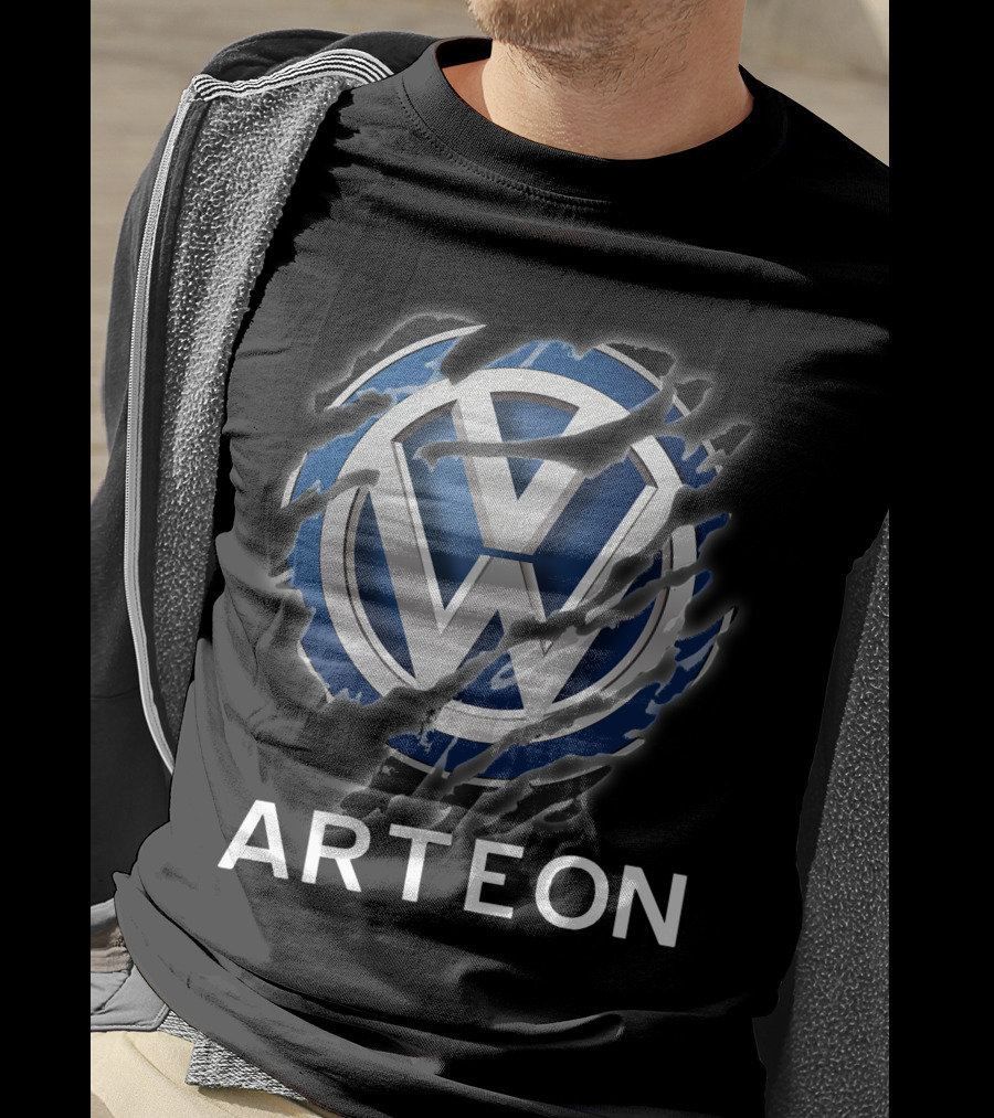 Volkswagen Arteon Logo Claw Torn T-Shirt