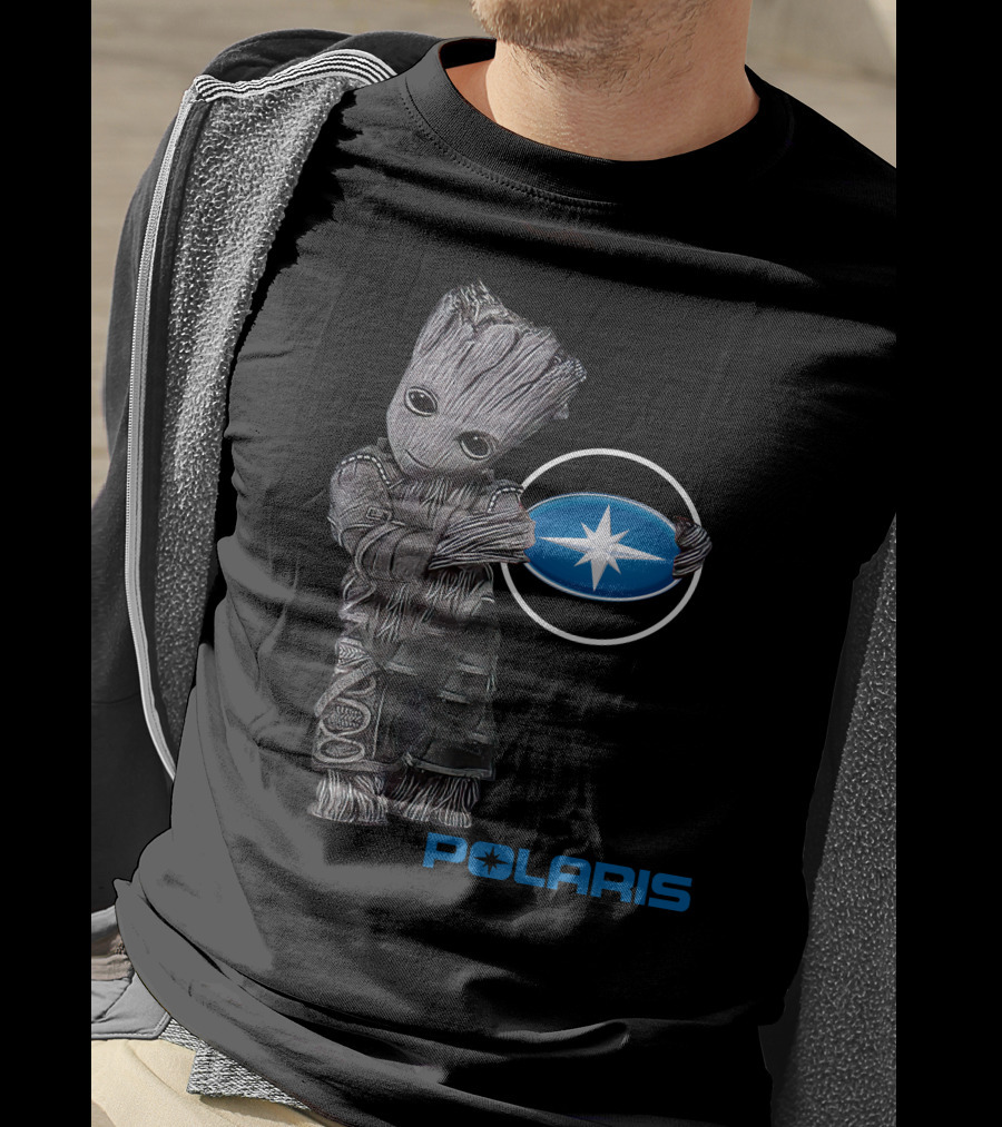 Polaris Cute Character Holding T-Shirt