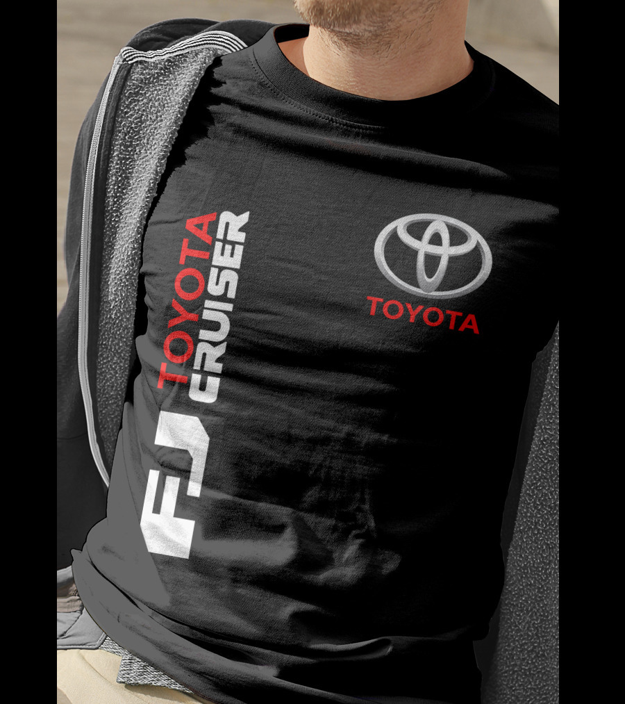 Toyota Fj Cruiser 10 Logo And Branding T-Shirt