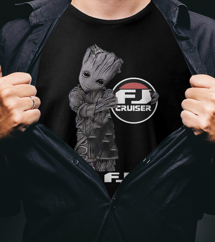 Fj Cruiser Groot Mashup T-Shirt