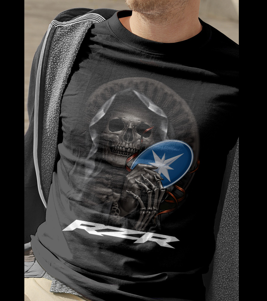 Rzr Grim Reaper Holding Star T-Shirt