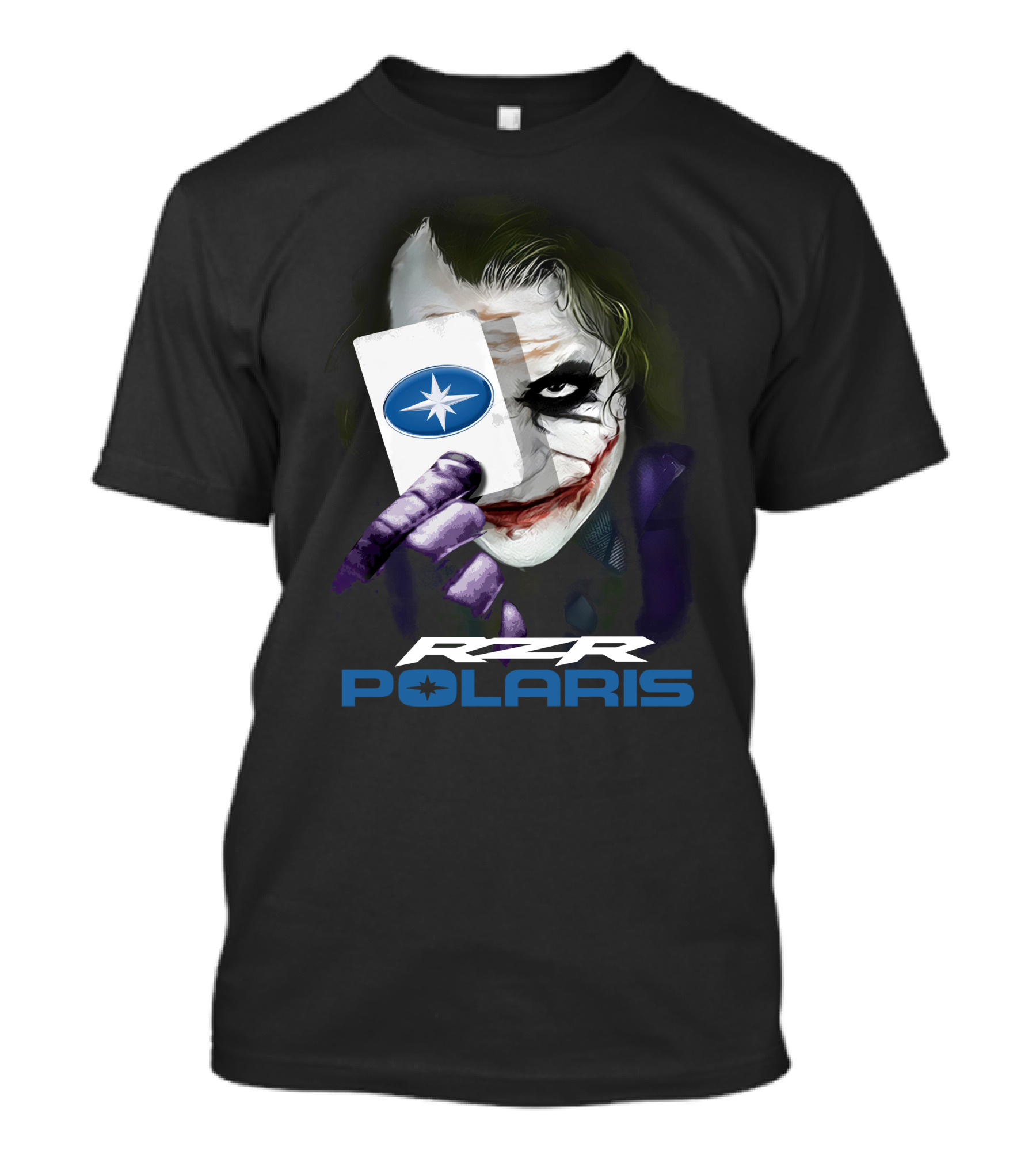 Rzr Joker Polaris Playing Card T-Shirt
