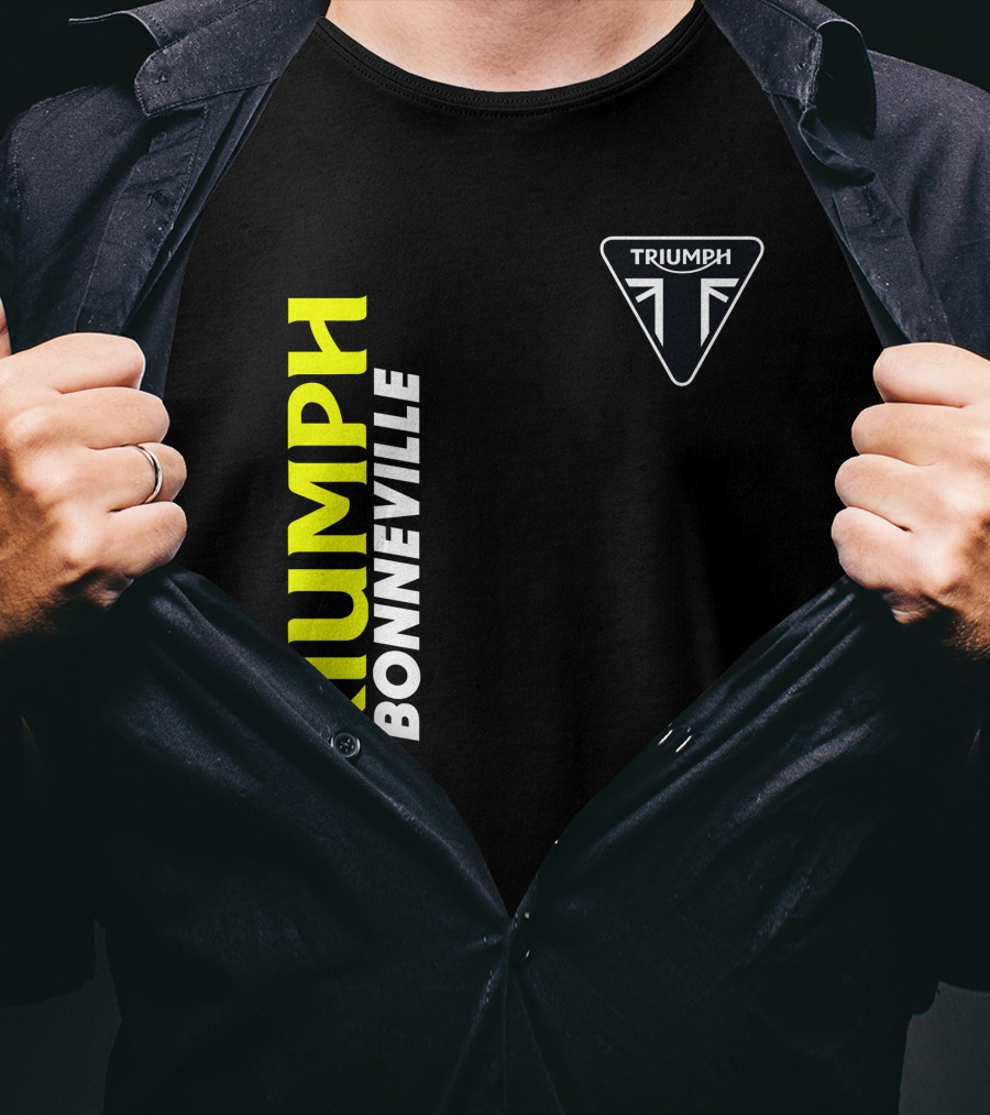 Triumph Bonneville Logo Triumph Triangular T-Shirt
