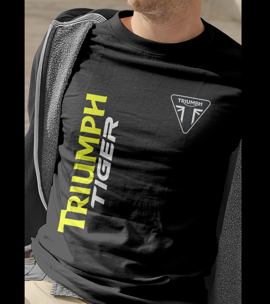 Triumph Tiger British Motorcycle T-Shirt