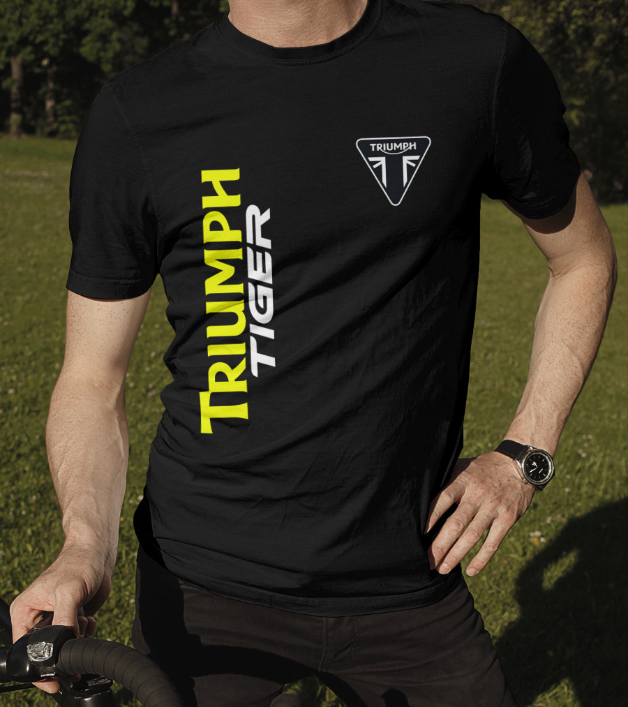 Triumph Tiger British Motorcycle T-Shirt