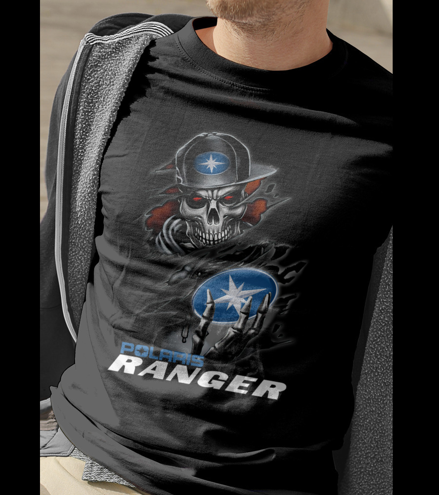Polaris Ranger Skeleton Star T-Shirt