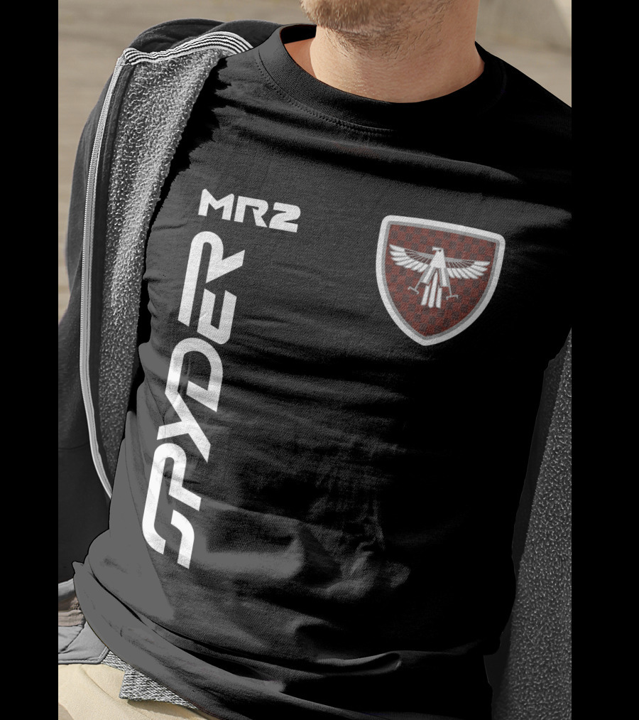 Spyder Mr2 Falcon Emblem Vertical Layout T-Shirt