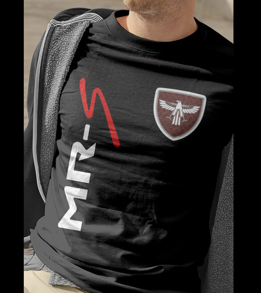 Mr-S Toyota Racing Logo With Red Stylized Text And Eagle Badge T-Shirt